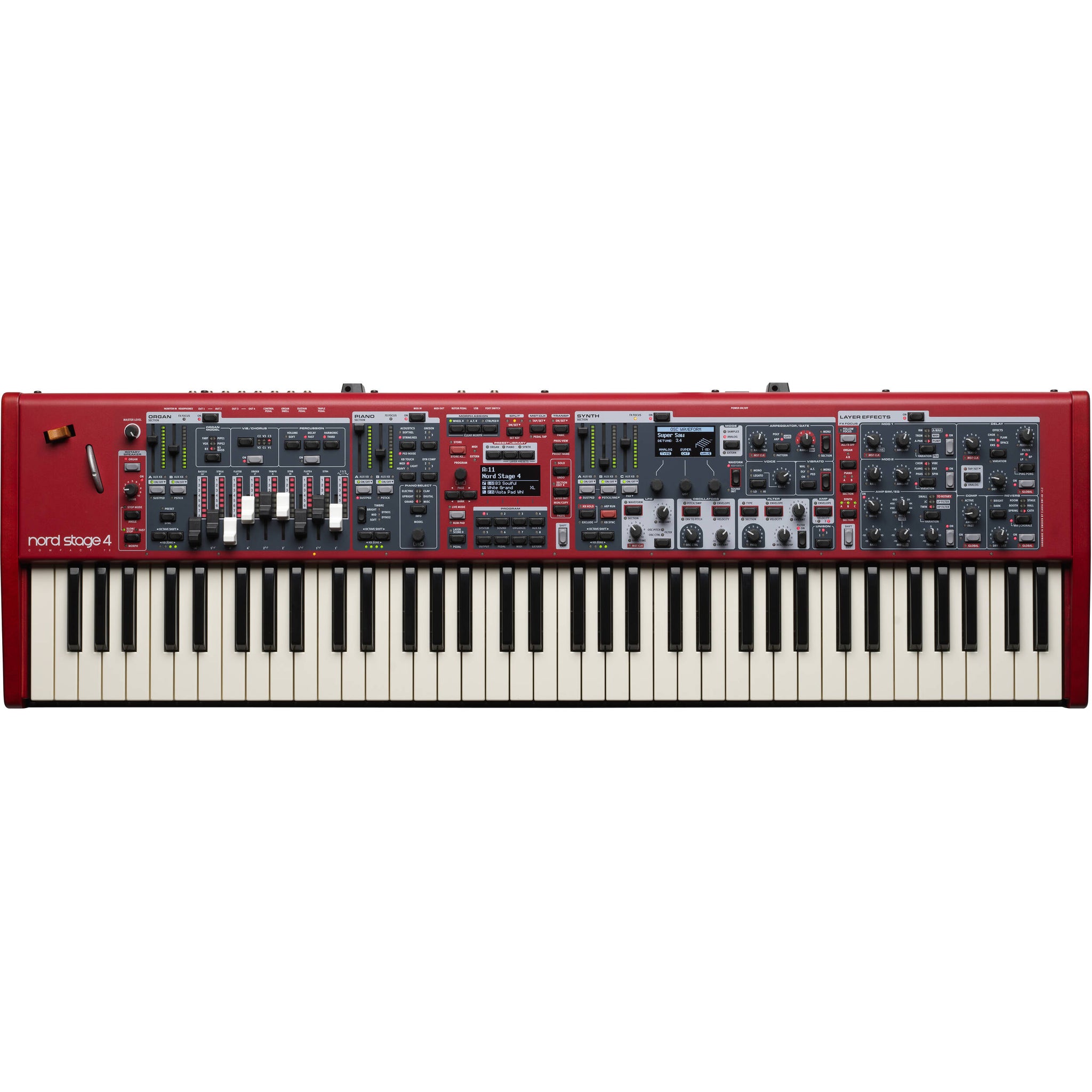 Nord Stage 4 Compact Semi Weighted Waterfall Stage Piano | Music Experience | Shop Online | South Africa