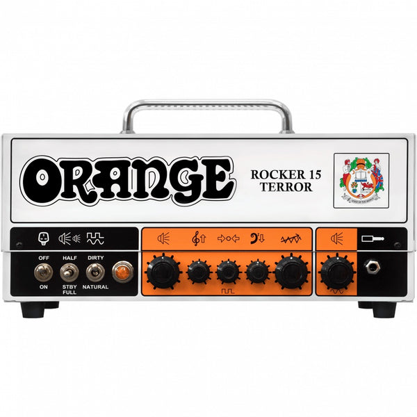 Orange Rocker 15 Terror 15-watt 2-channel Tube Head | Music Experience | Shop Online | South Africa