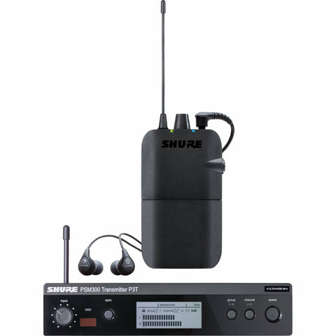 Shure P3TR112GR Personal Monitor System | Music Experience Online