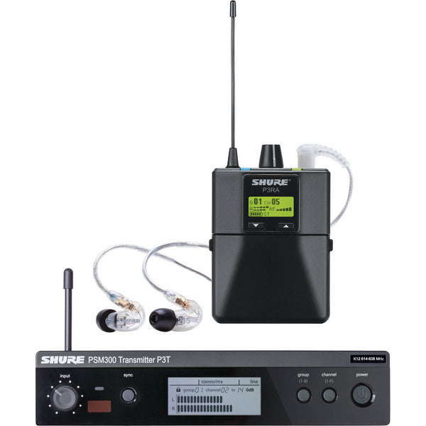 Shure P3TRA215CL Personal Wireless In-Ear Monitor System | Music Experience | Shop Online | South Africa