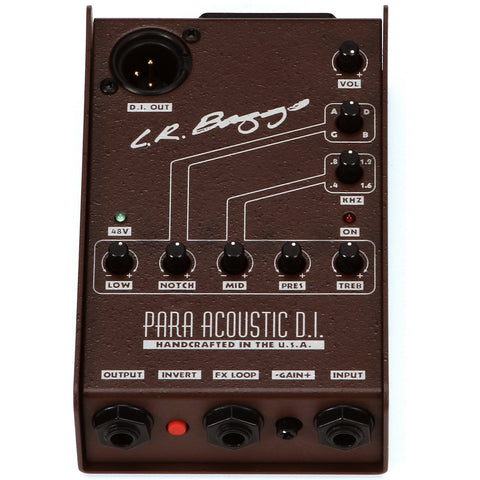 LR Baggs Para Acoustic DI 5バンドEQ LR Baggs Para DI 5-Band EQ and Direct Box | Music Experience | Buy Now