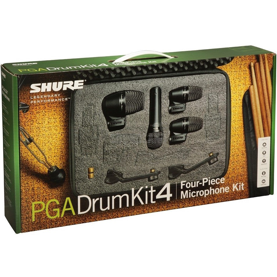 Shure PGA Alta DrumKit4 Four-Piece Drum Microphone Kit | Music Experience | Shop Online | South Africa