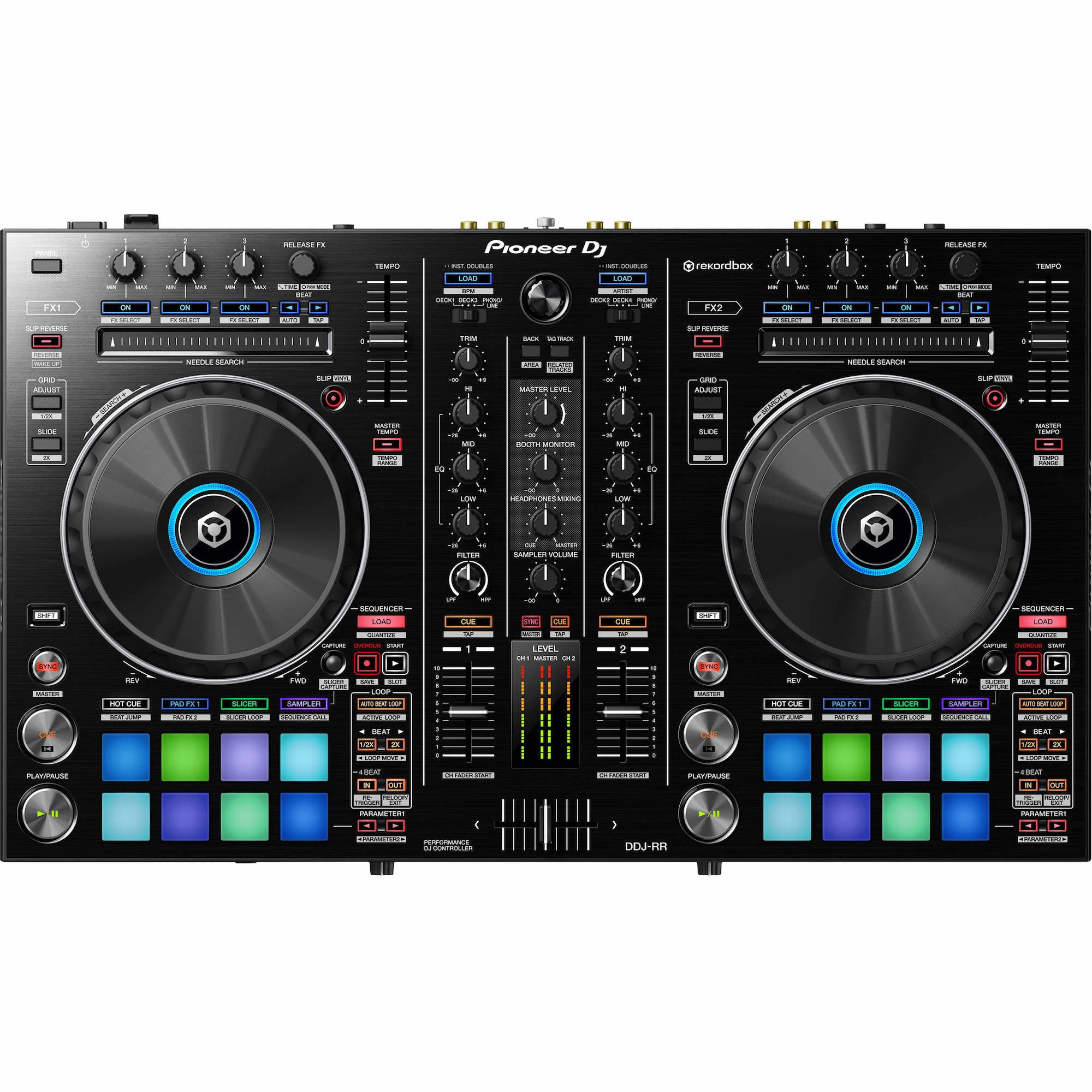 Pioneer DJ DDJ-RR 2-deck rekordbox DJ Controller | Music Experience | Shop Online | South Africa