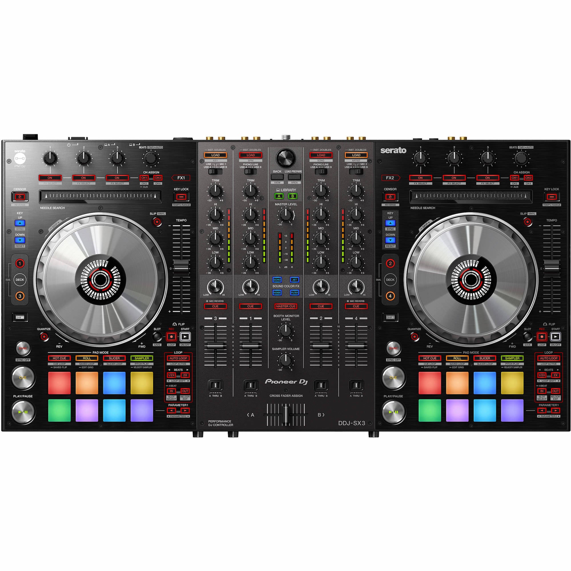 Pioneer DJ DDJ-SX3 4-deck Serato DJ Pro Controller | Music Experience | Shop Online | South Africa