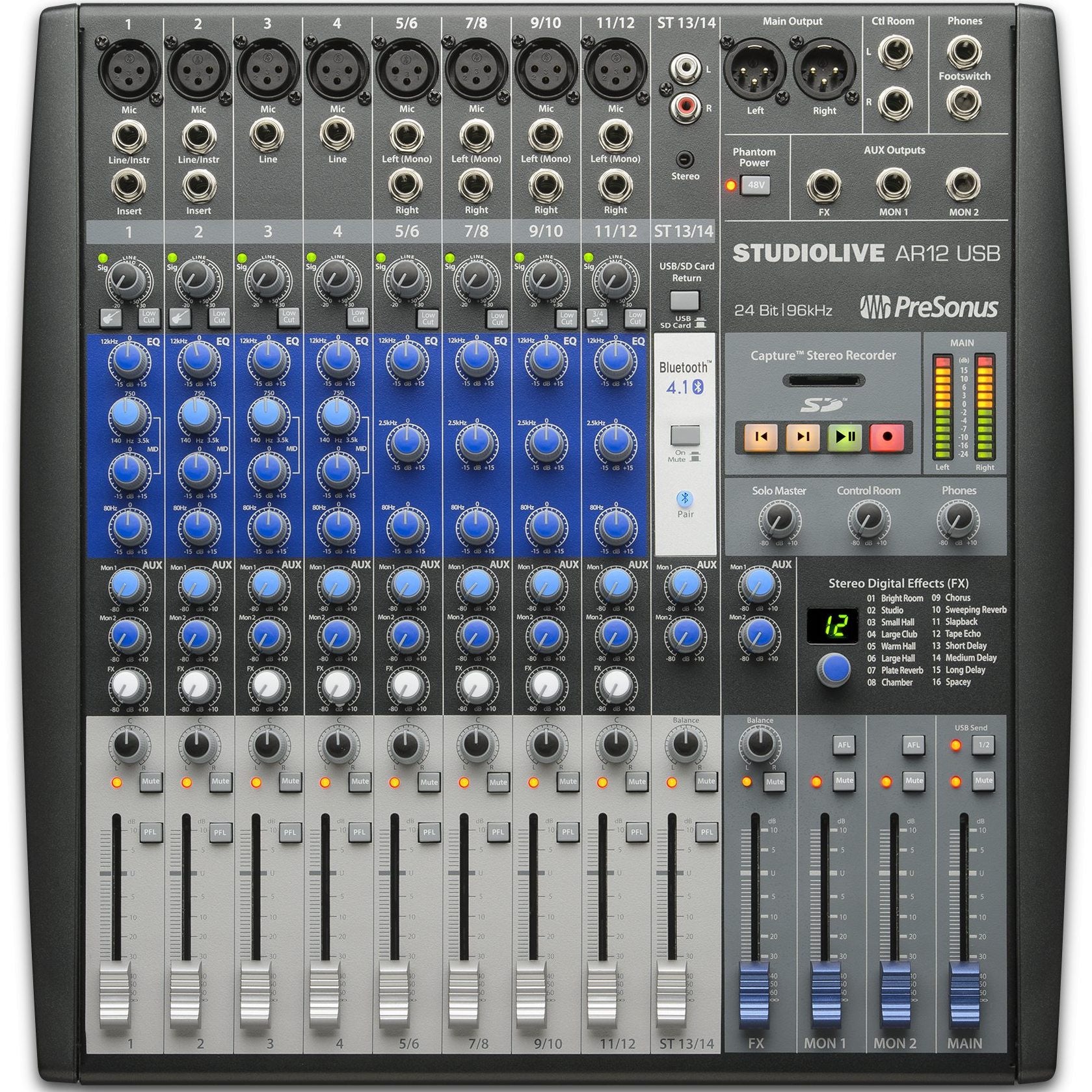 PreSonus StudioLive AR12 USB Mixer | Music Experience | Shop Online | South Africa