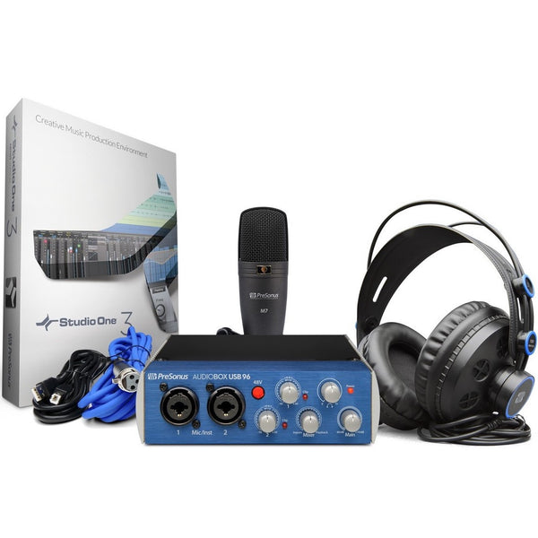 PreSonus AudioBox USB 96 Recording Bundle | Music Experience Online | South Africa