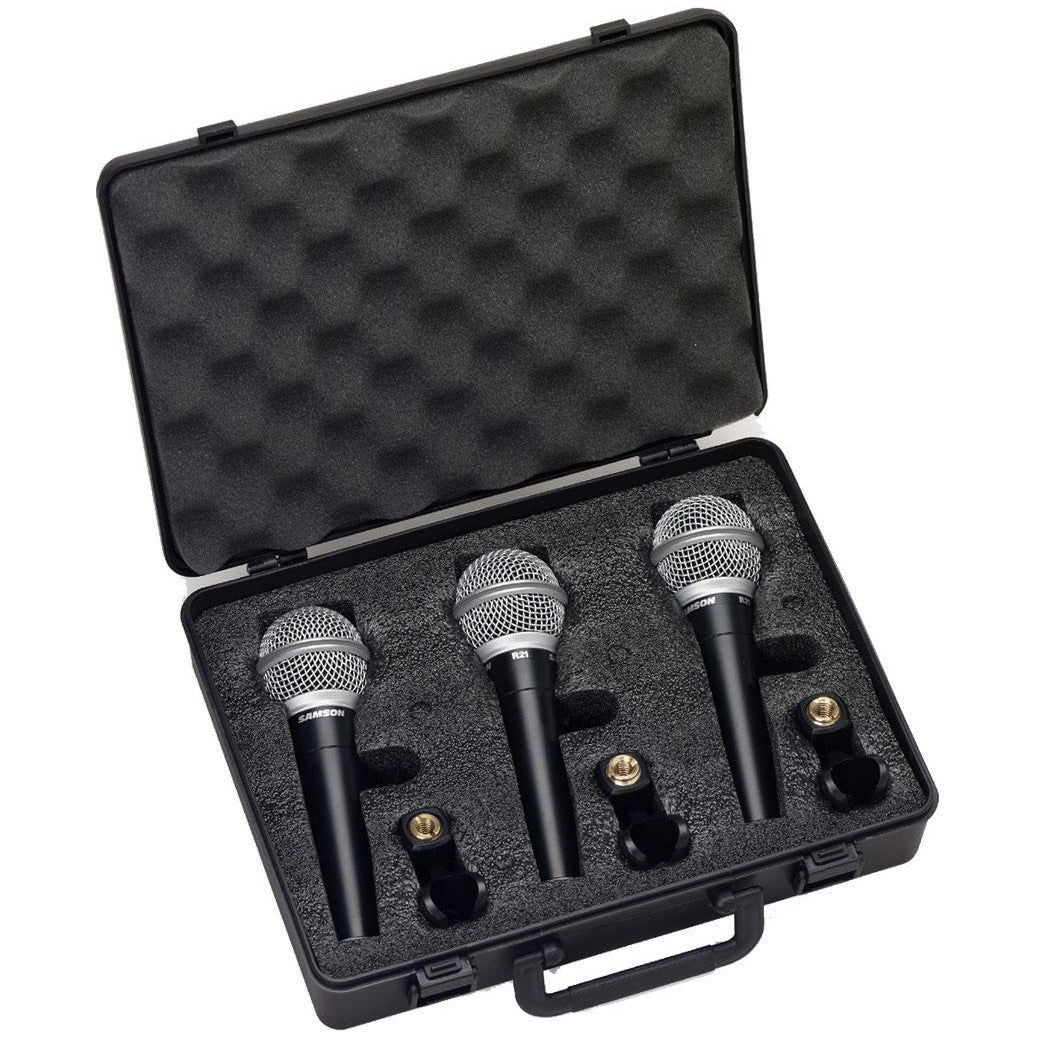 Samson R21 Microphone 3-pack
