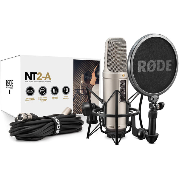 RODE NT2-A Studio Solution Condenser Microphone Package | Mic Bundle | Music Experience | Shop Online | South Africa