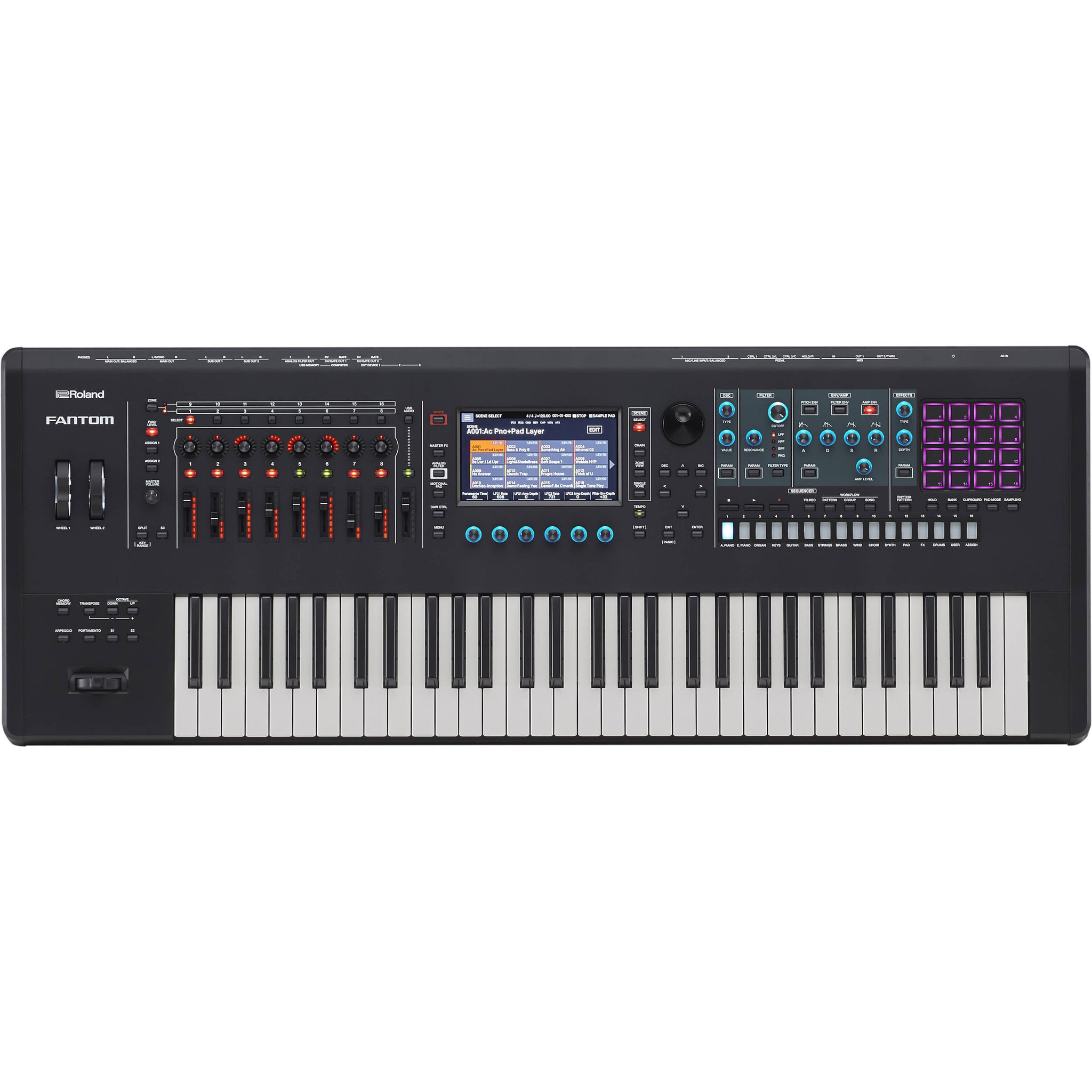 Roland Fantom 6 61-key Synthesizer | Music Experience | Shop Online | South Africa