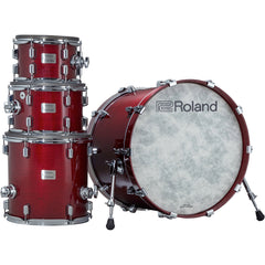 Roland VAD706 Gloss Cherry V-Drums Acoustic Design 5-Piece Electronic Drum Kit | Music Experience | Shop Online | South Africa