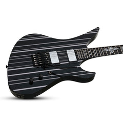Schecter Synyster Custom Gloss Black Silver Pin Stripes | Music Experience | Shop Online | South Africa