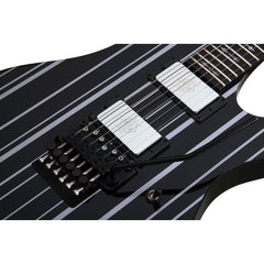Schecter Synyster Custom Gloss Black Silver Pin Stripes | Music Experience | Shop Online | South Africa