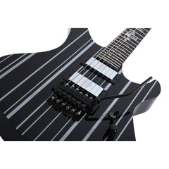 Schecter Synyster Custom Gloss Black Silver Pin Stripes | Music Experience | Shop Online | South Africa