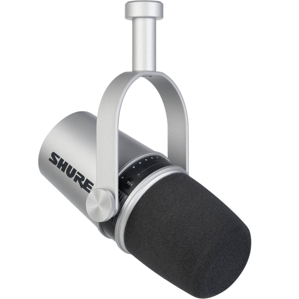 Shure MV7 Podcast Microphone Silver | Music Experience | Shop Online | South Africa