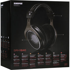 Shure SRH1840 Premium Closed-Back Headphones | Music Experience Online | South Africa