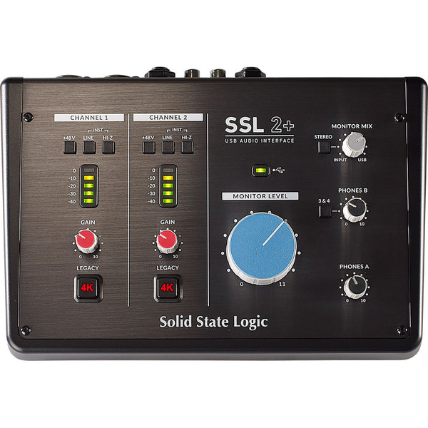 Solid State Logic SSL2+ USB Audio Interface | Music Experience | Shop Online | South Africa