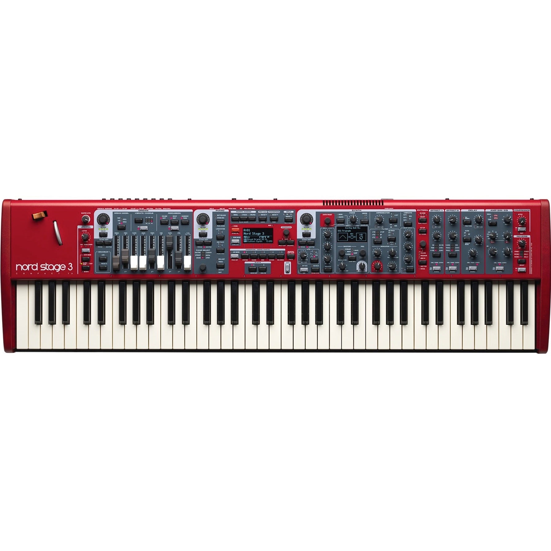 Nord Stage 3 Compact 73-Note Semi Weighted Waterfall Action Keybed Digital Stage Piano | Music Experience | Shop Online | South Africa