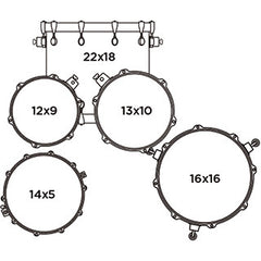 Mapex Storm 5-Piece Standard Drum Set - Deep Black | Music Experience | Shop Online | South Africa