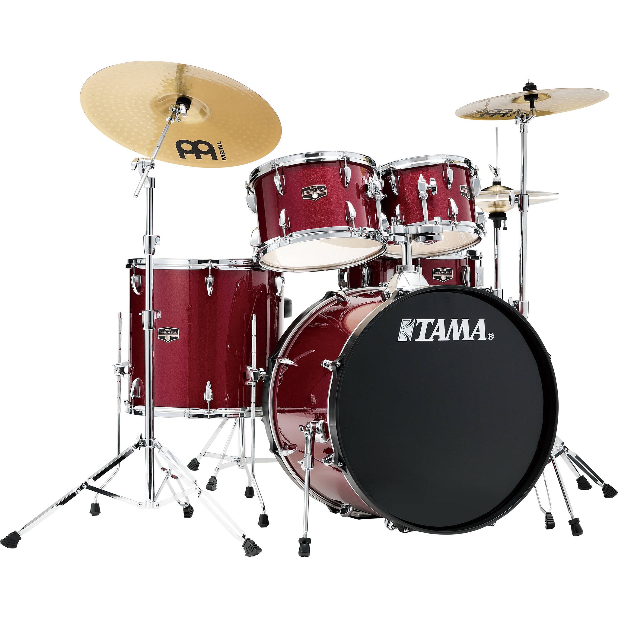 Tama Imperialstar 5-Piece Standard Drum Set Candy Apple Mist | Music Experience | Shop Online | South Africa