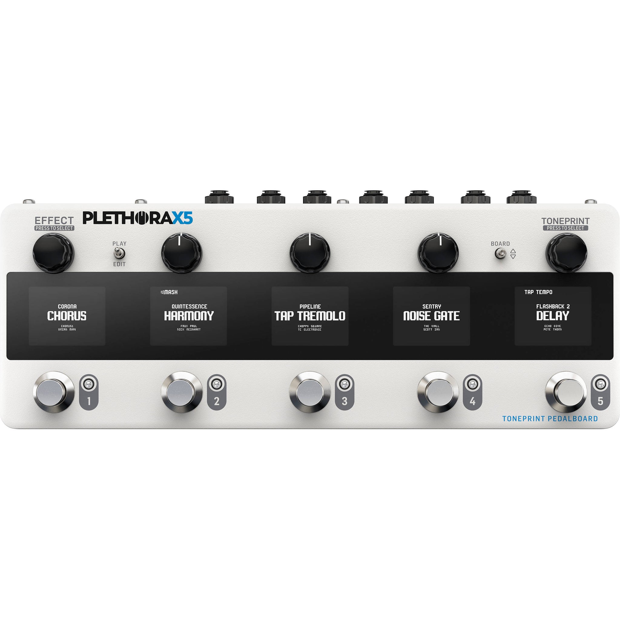TC Electronic PLETHORA X5 TonePrint Multi-FX Pedalboard | Music Experience | Shop Online | South Africa