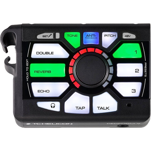 TC HELICON PERFORM-V ボーカルエフェクター TC Helicon Perform-V Vocal Effects Processor | Music Experience
