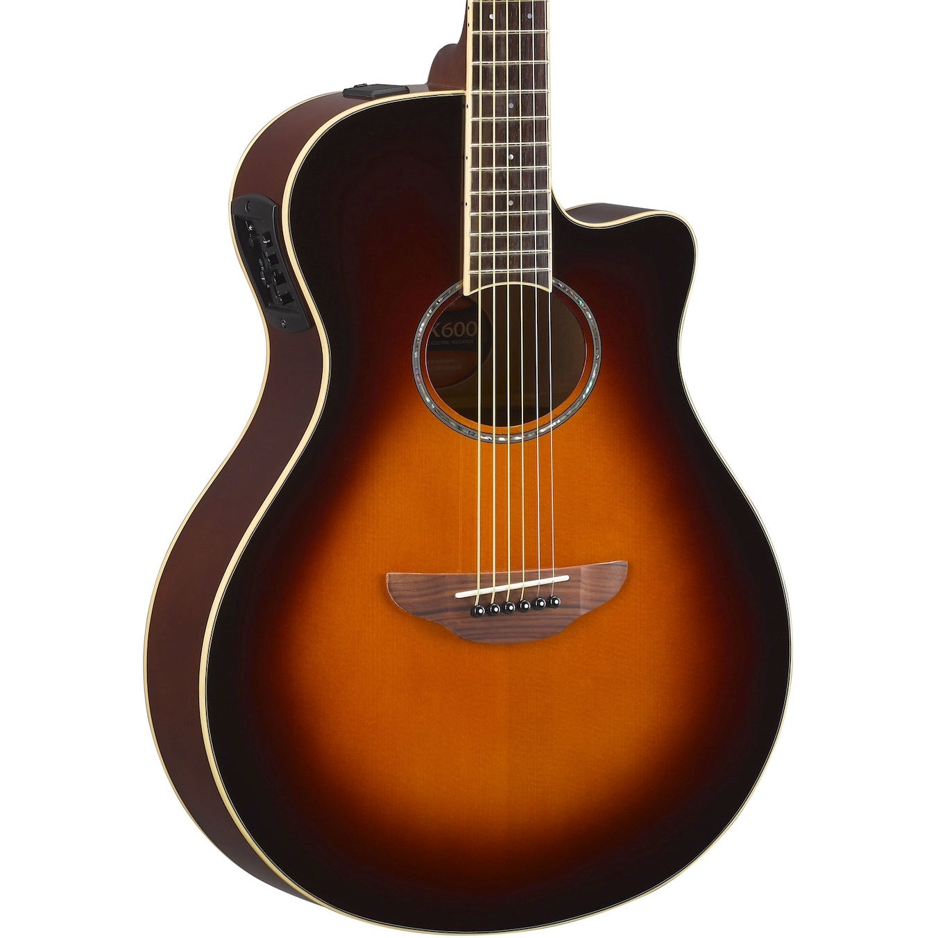 Yamaha APX600 Thinline Old Violin Sunburst | Music Experience | Shop Online | South Africa