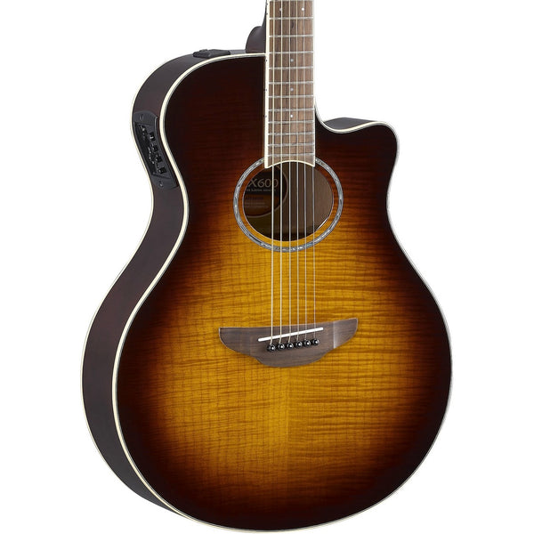 Yamaha APX600FM Thinline Tobacco Brown Sunburst | Music Experience | Shop Online | South Africa