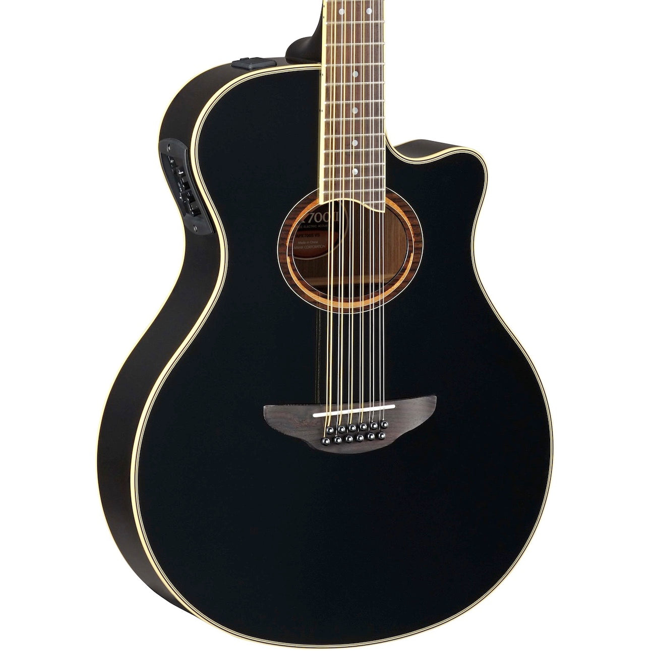 Yamaha APX700II-12 Thinline 12-String Black | Music Experience | Shop Online | South Africa