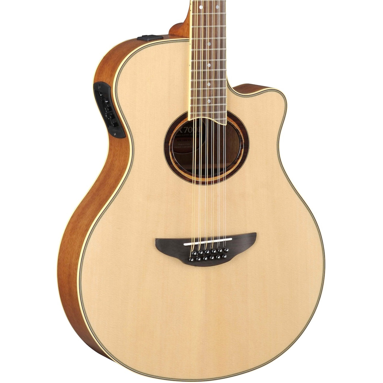 Yamaha APX700II-12 Thinline 12-String Natural | Music Experience | Shop Online | South Africa