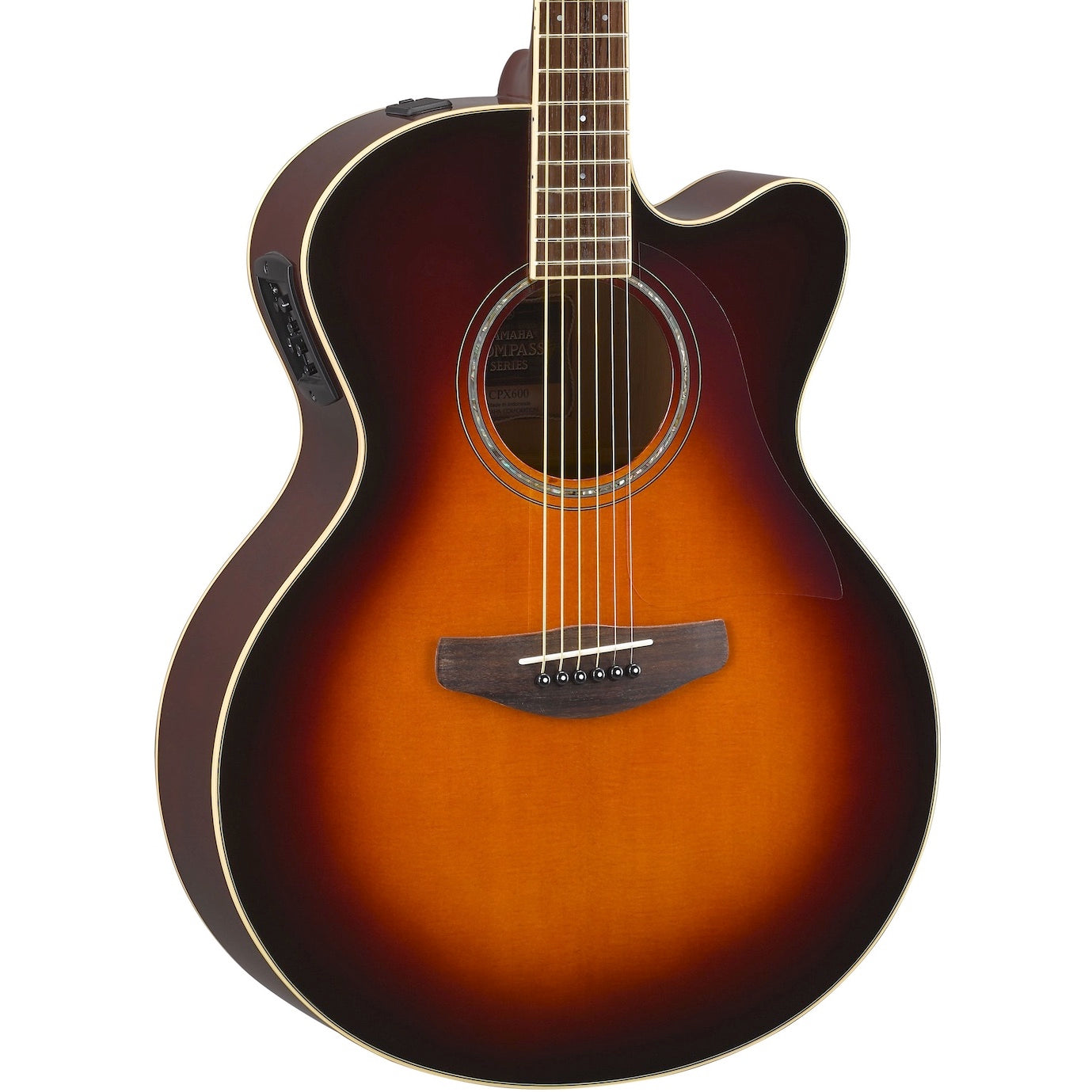 Yamaha CPX600 Jumbo Old Violin Sunburst | Music Experience | Shop Online | South Africa