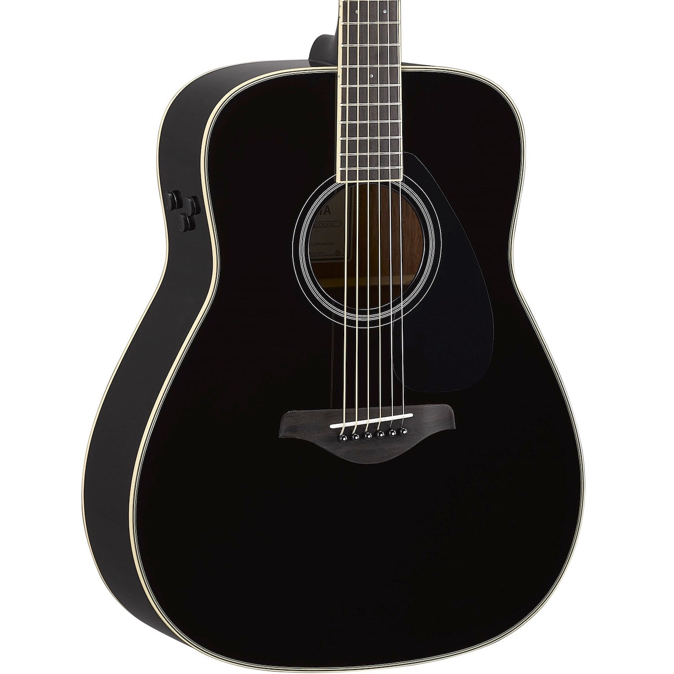 Yamaha FG-TA TransAcoustic Black | Music Experience | Shop Online | South Africa