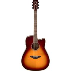 Yamaha FGC-TA TransAcoustic Dreadnought Brown Sunburst | Music Experience | Shop Online | South Africa