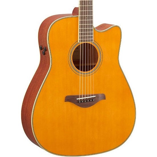 Yamaha FGC-TA TransAcoustic Dreadnought Vintage Tint | Music Experience | Shop Online | South Africa