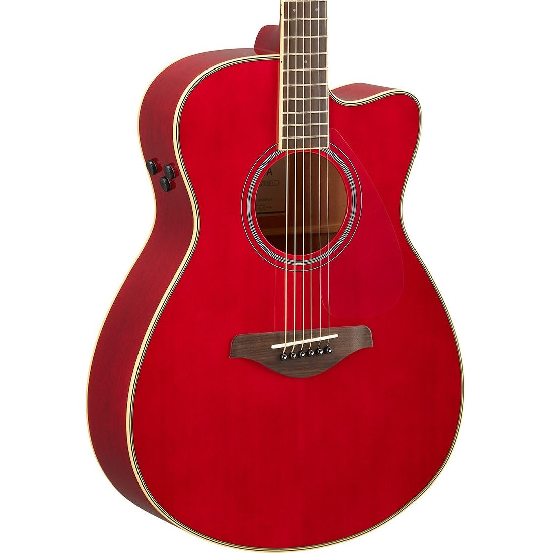 Yamaha FSC-TA TransAcoustic Concert Ruby Red | Music Experience | Shop Online | South Africa