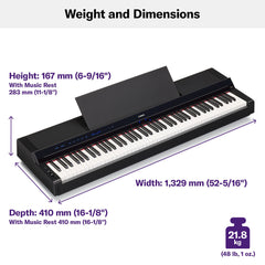 Yamaha P-S500 Smart Digital Piano Black | Music Experience | Shop Online | South Africa