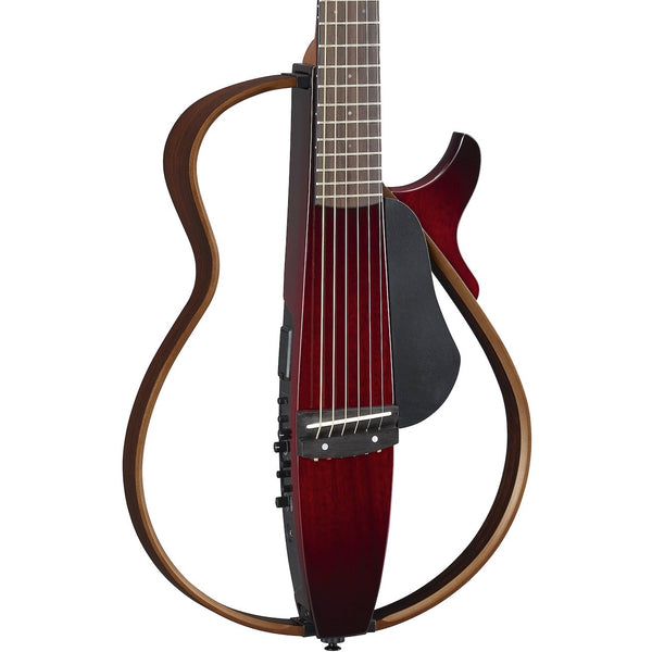 Yamaha SLG200S Silent Guitar Steel - Crimson Red Burst