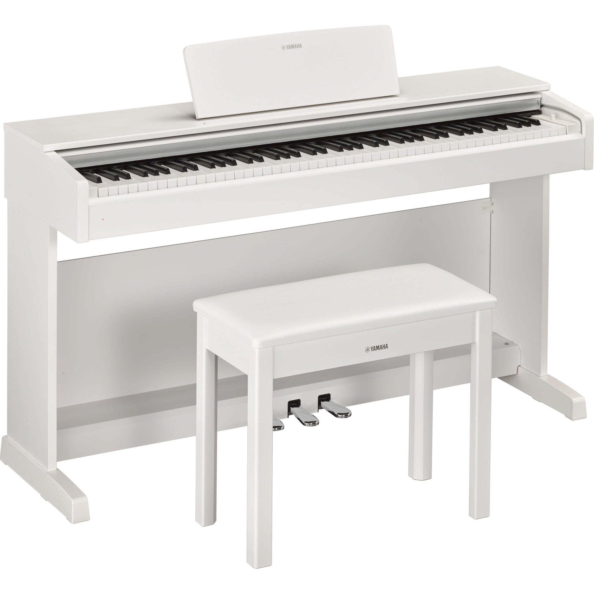 Yamaha Arius YDP-145WH Digital Home Piano Matte White | Music Experience | Shop Online | South Africa