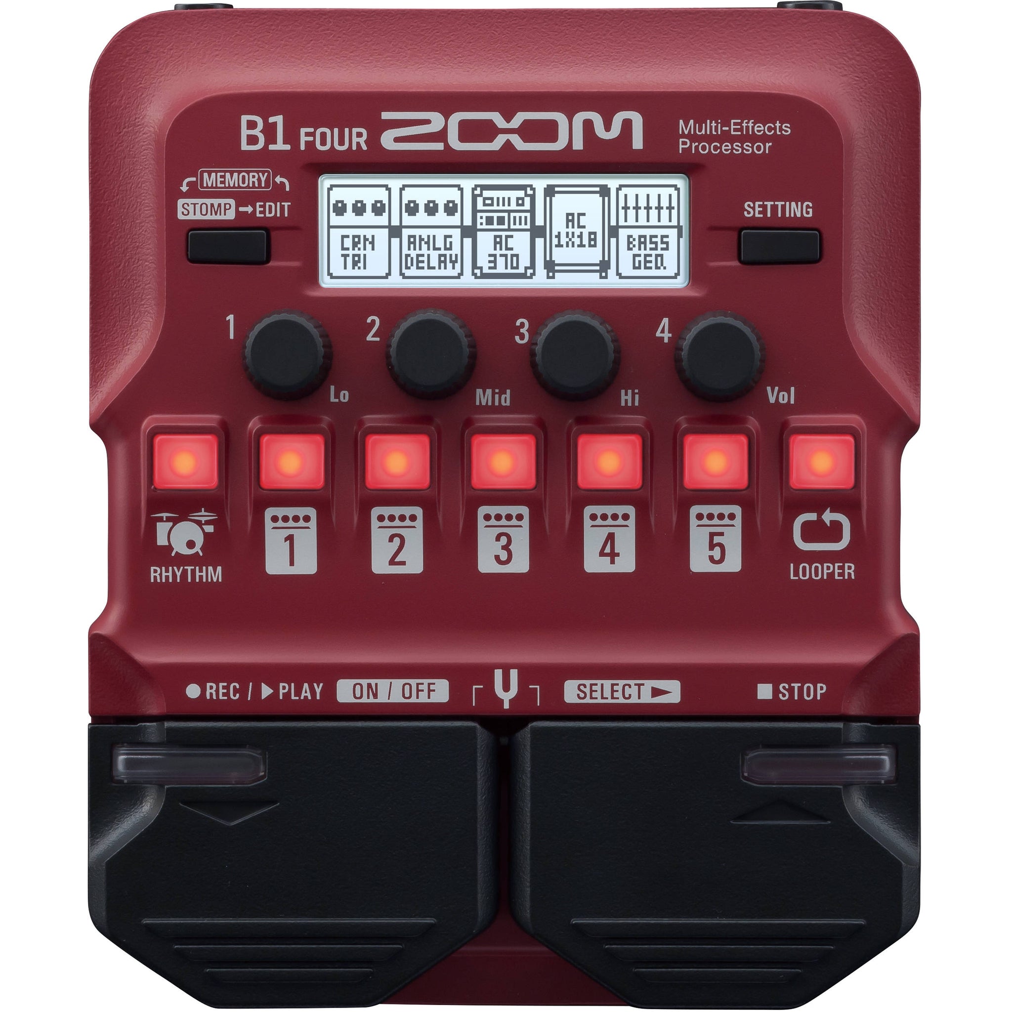 Zoom B1 FOUR Multi-effects Processor | Music Experience | Shop Online | South Africa