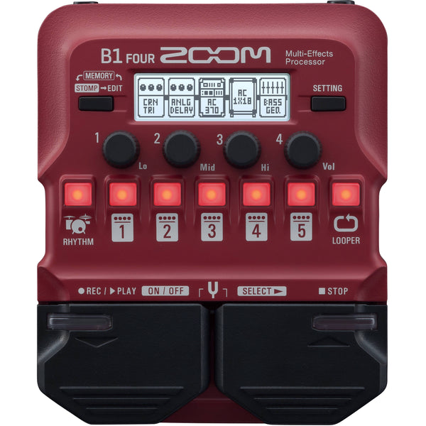 Zoom B1 FOUR Multi-effects Processor | Music Experience | Shop Online | South Africa