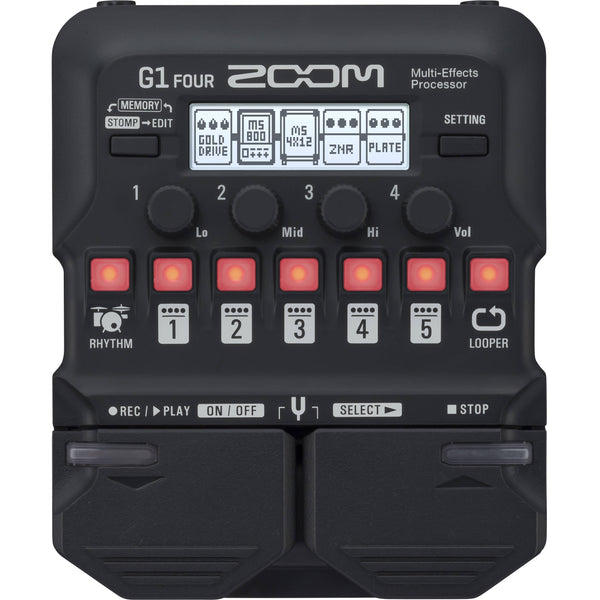 Zoom G1 FOUR Multi-effects Processor | Music Experience | Shop Online | South Africa